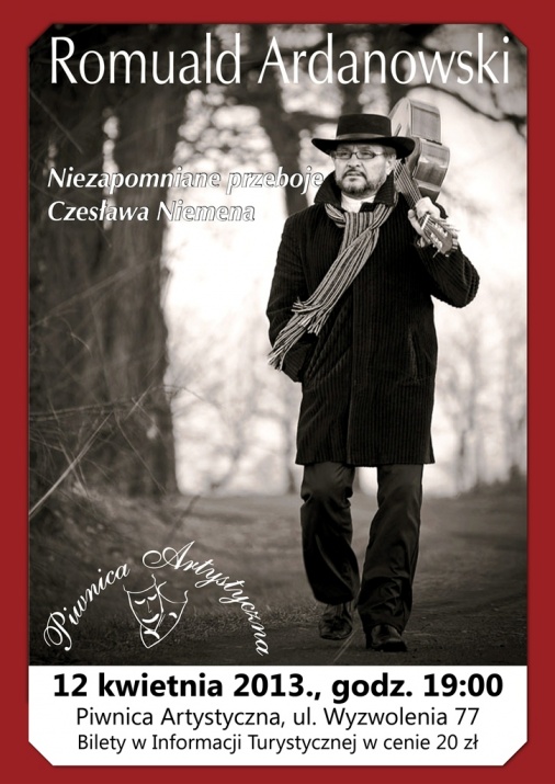 Plakat - Czesław Niemen "Wspomnienie"