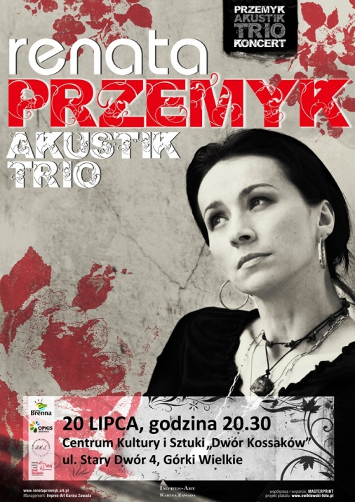 Plakat - Koncert Renaty Przemyk Akustik Trio