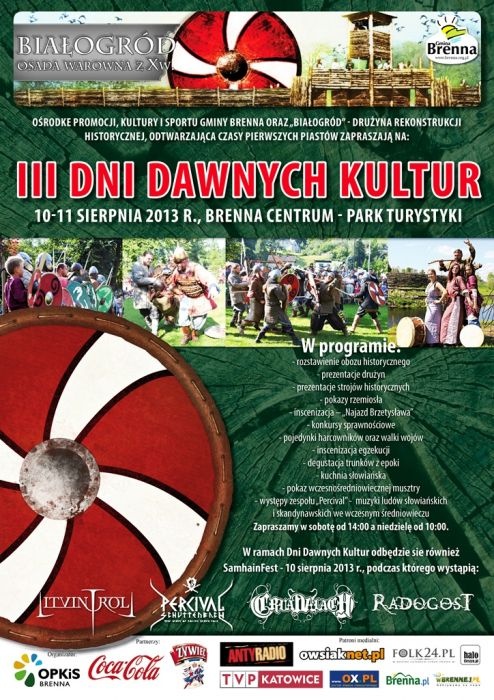 Plakat - Dni Dawnych Kultur