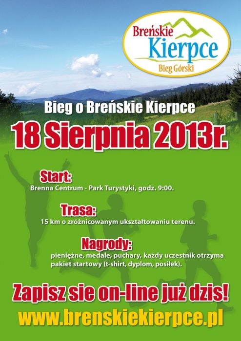 Plakat - Bieg o Breńskie Kierpce