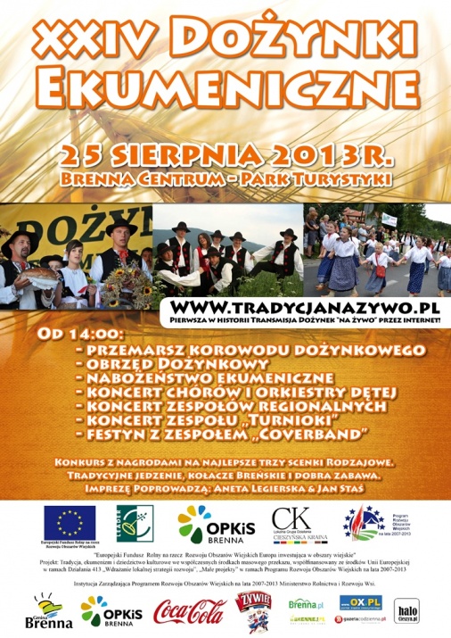Plakat - XXIV Dożynki Ekumeniczne