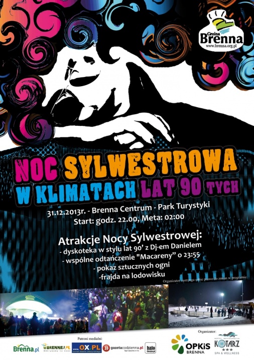 Plakat - Noc Sylwestrowa
