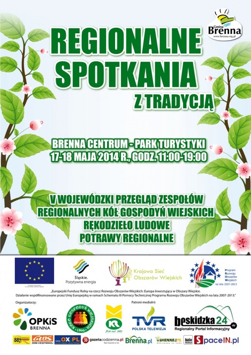 Plakat - Regionalne Spotkania z Tradycją