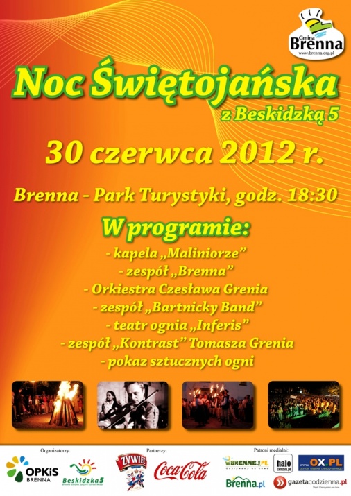 Plakat - Noc Świętojańska
