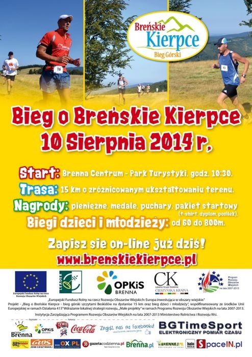 Plakat - Bieg o Breńskie Kierpce