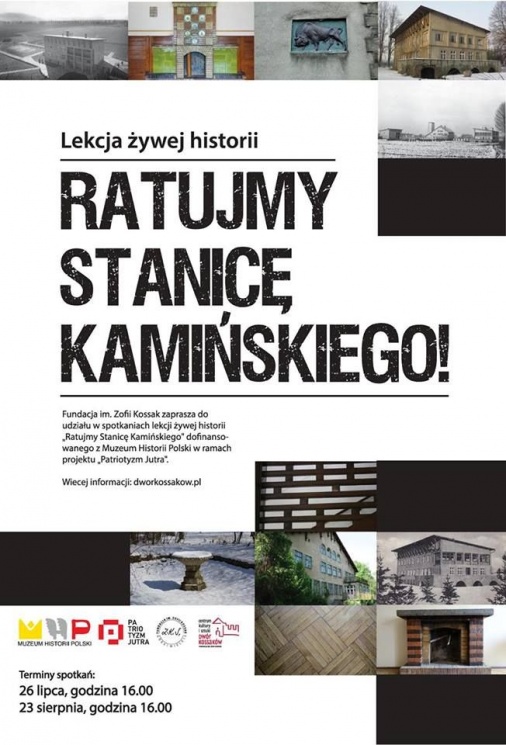 Plakat - Ratujmy Stanicę Kamińskiego!