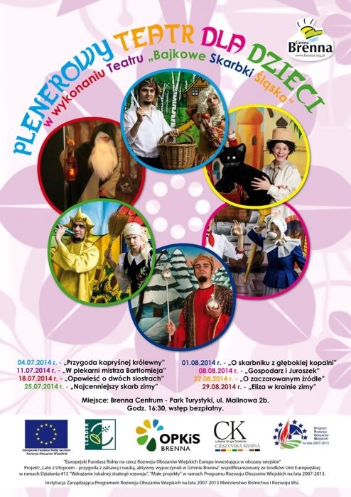 Plakat - Plenerowy Teatr dla dzieci