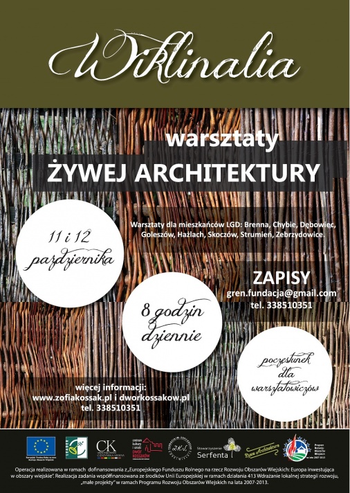 Plakat - Warsztaty Żywej Architektury
