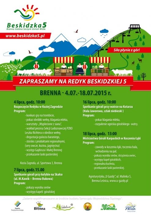 Plakat - Mistrzostwa Górali w Koszeniu Łąki