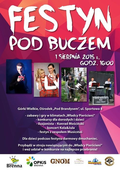 Plakat - Festyn Pod Buczem