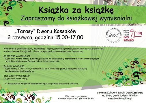 Plakat - Książkowa wymienialnia