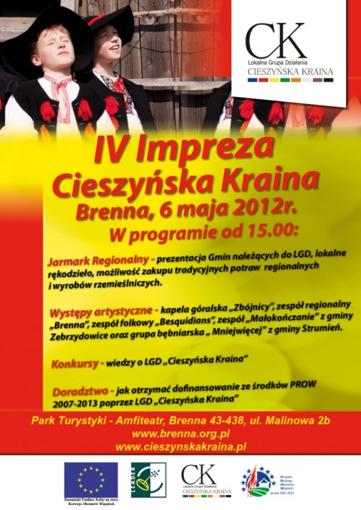 Plakat - IV Impreza Cieszyńska Kraina