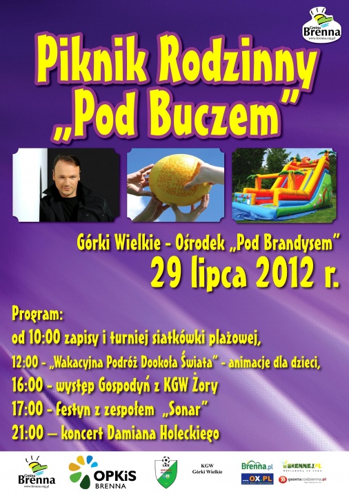 Plakat - Piknik Rodzinny "Pod Buczem"