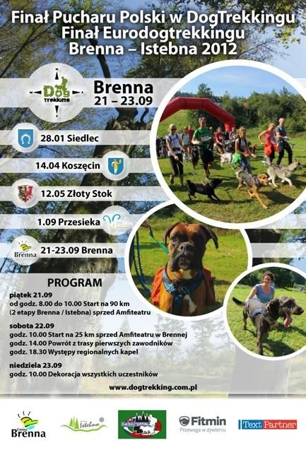Plakat - Puchar Polski w Dogtrekkingu