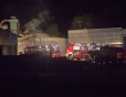 Pożar w tartaku - Foto 1
