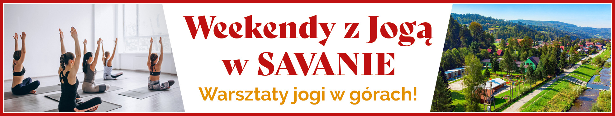 warsztaty z jogą w górach